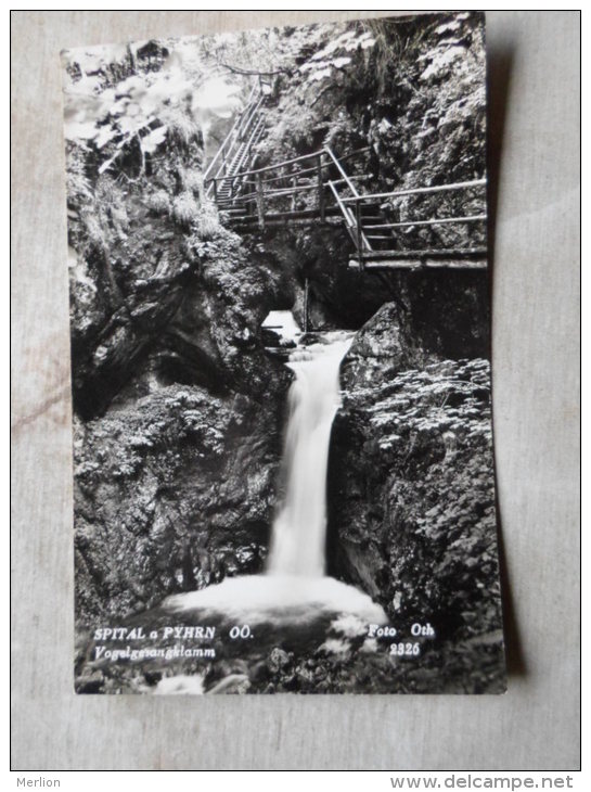 Austria -  Spital Am Pyhrn-Vogelgesangklamm  -  RPPC    D124722 - Spital Am Phyrn