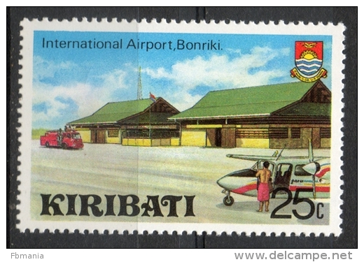 Kiribati 1980 - Bonriki Aeroporto Internazionale International Airport MNH ** - Kiribati (1979-...)