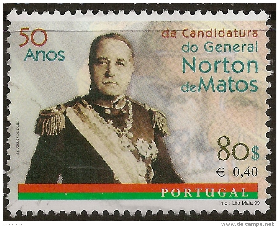 Portugal - 1999 Norton De Matos - Used Stamps