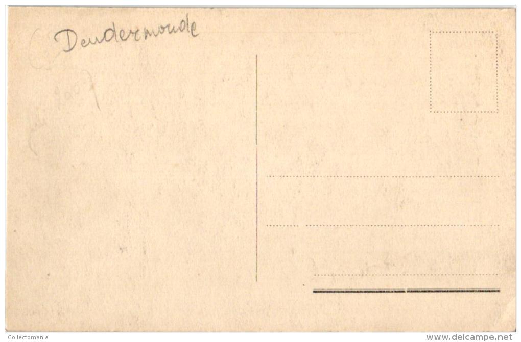 Lot 16 oude postkaarten  Puyvelde Nederbrakel Gijzenzele Elst Pollaere  Moerzeke Schipperskapel Exaarde Landskouter