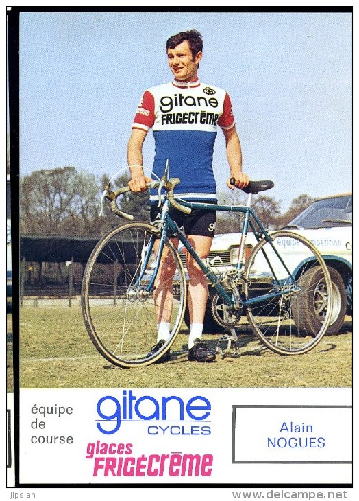 Lot De 10 Photographies Cyclistes équipe Gitane Frigécrème 1973     JA15 26 - Ciclismo