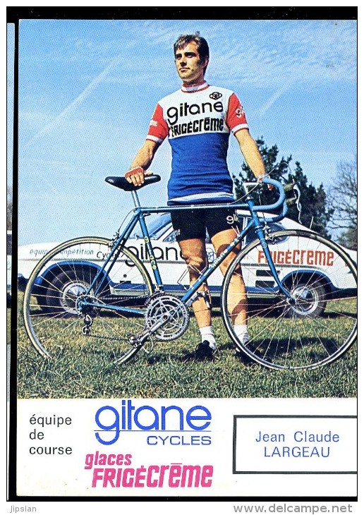 lot de 10 photographies cyclistes équipe Gitane Frigécrème 1973     JA15 26