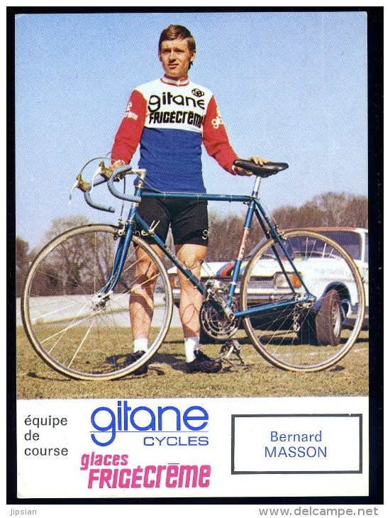 lot de 10 photographies cyclistes équipe Gitane Frigécrème 1973     JA15 26