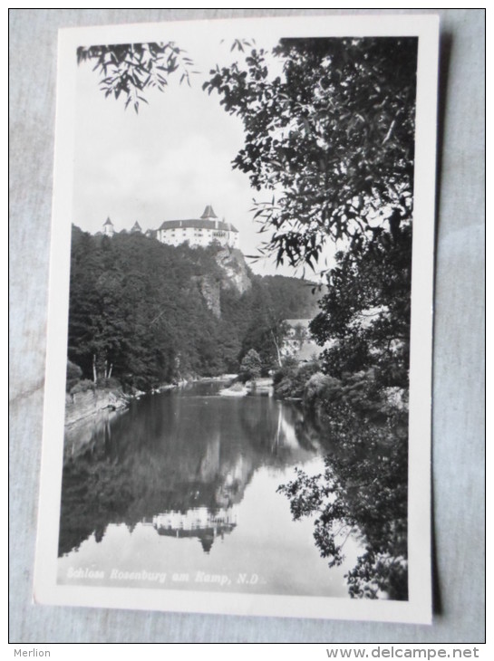 Austria Schloss Rosenburg Am Kamp  N.Ö.  Rppc     D124738 - Rosenburg