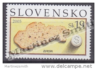 Slovakia - Slovaquie 2005 Yvert 444 Europa Cept. Gastronomy - MNH - Ungebraucht
