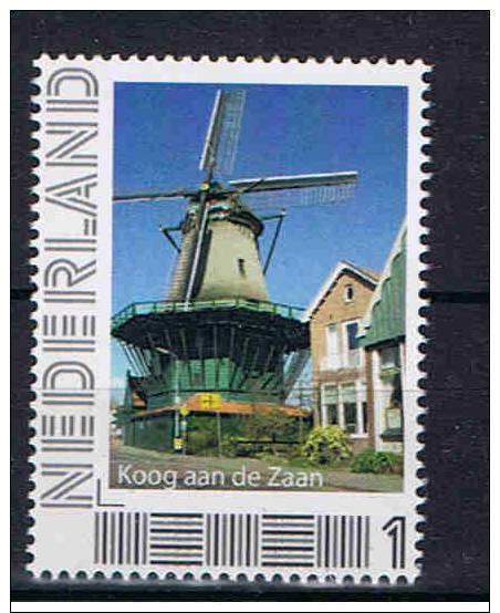 Persoonlijke Postzegels Postfris Architectuur Molen Uit Koog Aan De Zaan.. - Molens