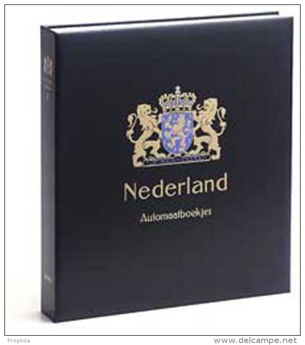 DAVO 341 Luxus Binder Briefmarkenalbum Niederlande AU - Large Format, Black Pages