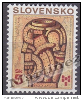 Slovakia - Slovaquie 1999 Yvert 303 Biennal Of The Ilustration - MNH - Nuevos
