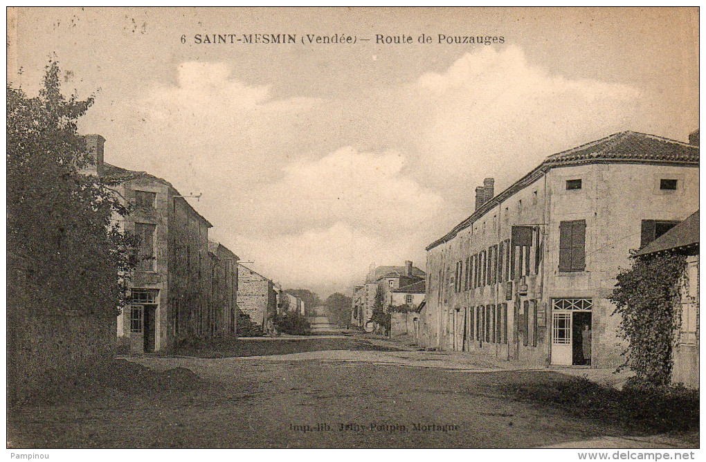 85 SAINT MESMIN - Route De Pouzauges - Autres & Non Classés