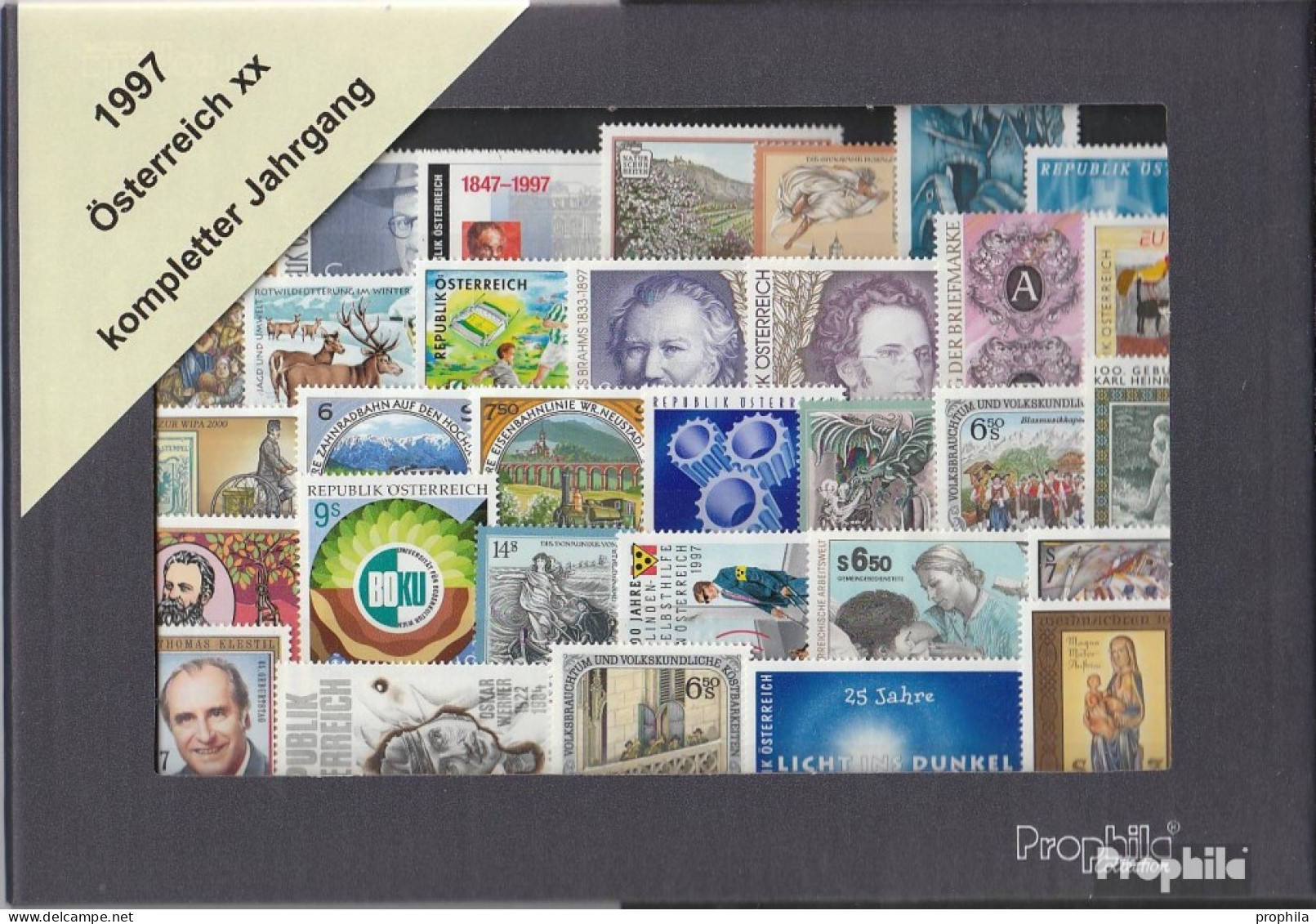 Österreich 1997 Postfrisch Kompletter Jahrgang In Sauberer Erhaltung - Ganze Jahrgänge
