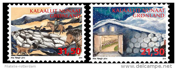 Groenland / Greenland - Postfris / MNH - Complete Set Landbouw In Groenland 2014 - Ungebraucht