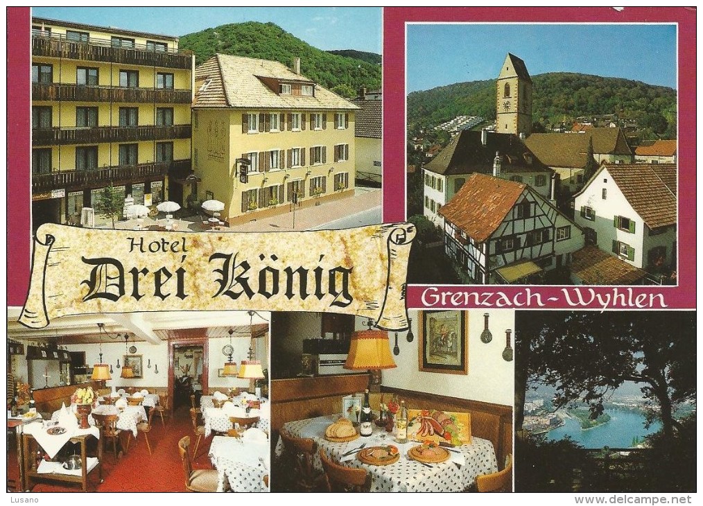 Grenzach_Wyhlen - Hotel Drei König - Grenzach-Whylen