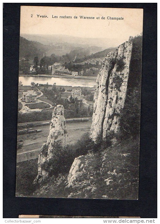 Belgium  Yvoir Les Rocher De Warenne Carte Postale Vintage Original Postcard Cpa Ak (W4_612) - Yvoir