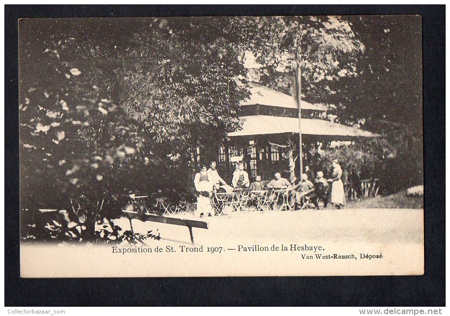 Belgium Espositio De St. Trond Pavillon De La Hesbaye Carte Postale Vintage Original Postcard Cpa Ak (W4_618) - Sint-Truiden