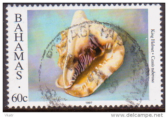 BAHAMAS 1997 SG #1108 60c VF Used Sea Shells Imprint 1997 - Bahamas (1973-...)