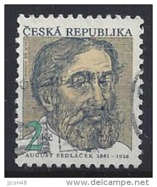 Czech-Republic  1993  August Sedlacek  (o)  Mi.21 - Used Stamps