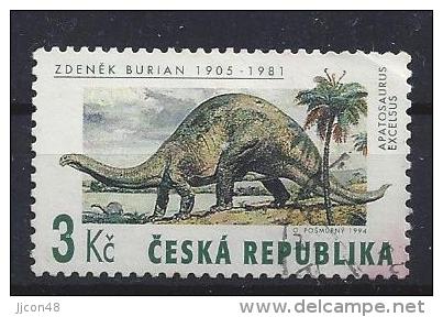 Czech-Republic  1994  Prehistoric Animals  (o)  Mi.42 - Gebraucht