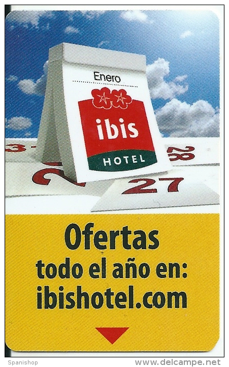 Llave Card Karte Clef Hotelkarte Keycard  HOTEL IBIS - Hotel Labels