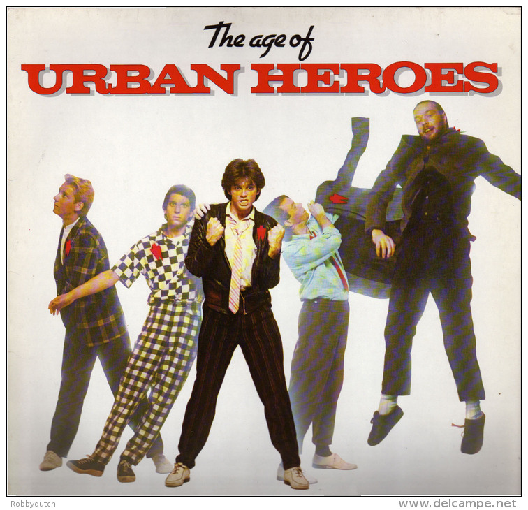 * LP *  URBAN HEROES - THE AGE OF (Germany 1981 EX-!!!) - Rock