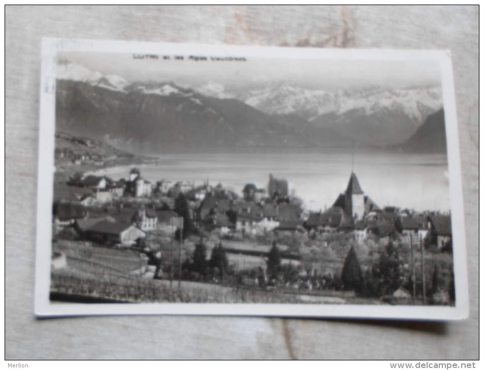 CH - VD - LUTRY  Et Les Alpes Vaudoises -Perrochet -Matile    D124875 - Lutry