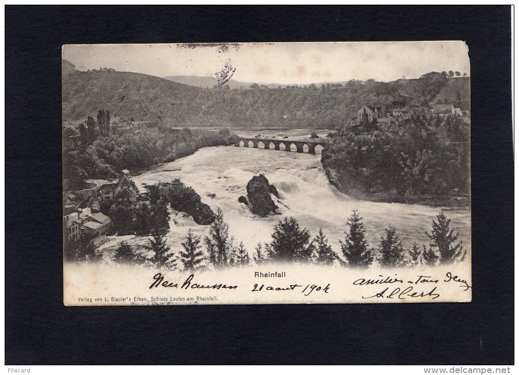 51416    Svizzera,    Rheinfall,  VG  1904 - Sonstige & Ohne Zuordnung