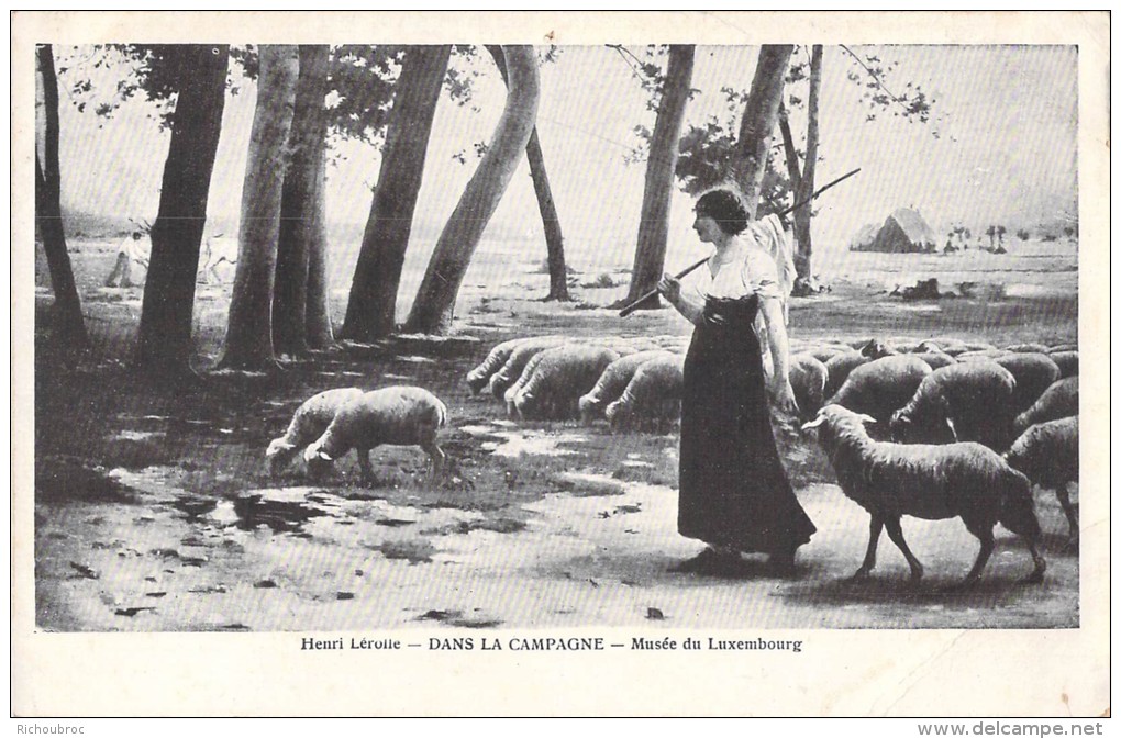 DANS LA CAMPAGNE PAR HENRI LEROLLE / MUSEE DU LUXEMBOURG - Autres & Non Classés