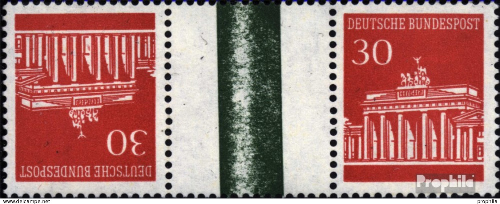 BRD (BR.Deutschland) KZ5 Postfrisch 1967 Brandenburger Tor - Zusammendrucke