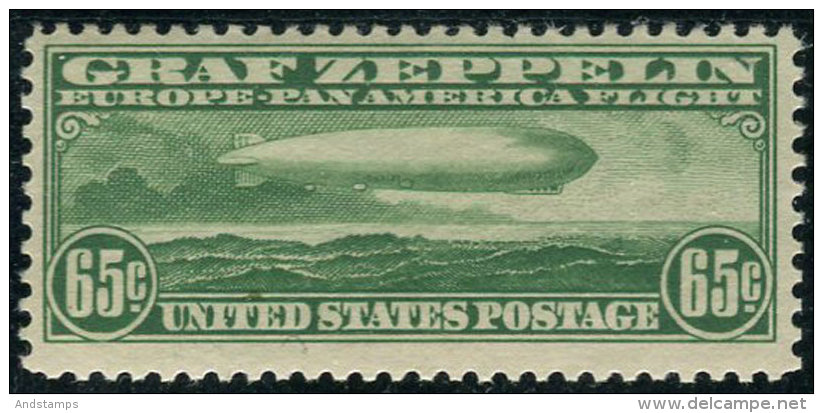 USA 1930. Michel #326 VF/MNH. Zeppelins.  (TS13) - 1b. 1918-1940 Nuovi