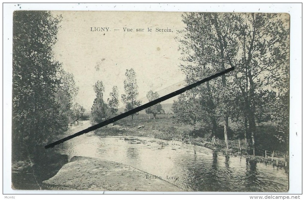 CPA - Ligny - Vue Sur Le Serein - Ligny Le Chatel