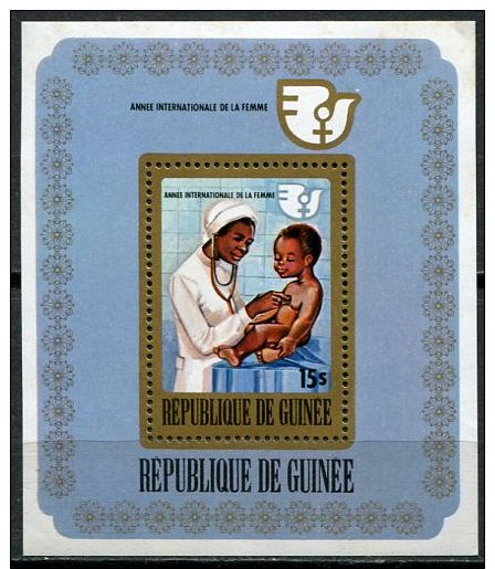 Guinée, BF N° 30 à N° 31** Y Et T, Bloc - Feuillet, Année Internationale De La Femme - Guinée (1958-...)