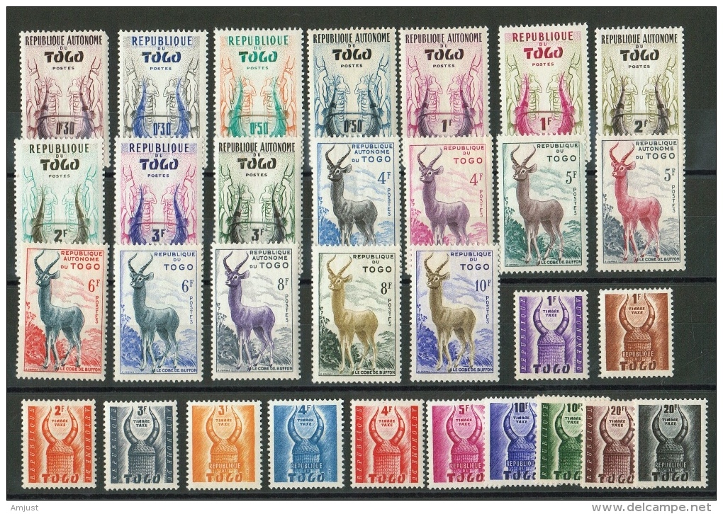 Togo // Lot De Timbres Neufs ** - Togo (1960-...)