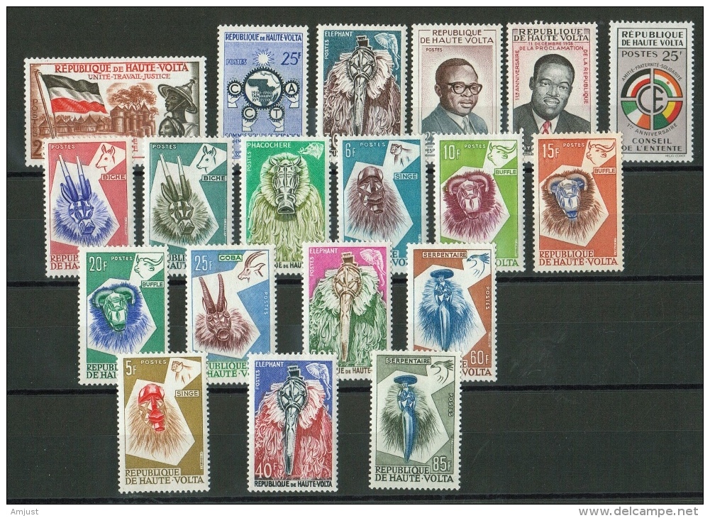 Haute-Volta// Lot De Timbres Neufs ** - Haute-Volta (1958-1984)