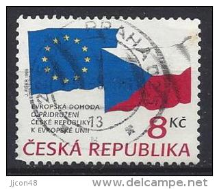 Czech-Republic  1995  Agreement To Join EU  (o)  Mi.62 - Used Stamps