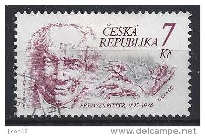 Czech-Republic  1995  Premysl Pitter  (o)  Mi.66 - Used Stamps