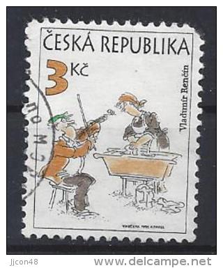 Czech-Republic  1995  Cartoons; Vladimir Rencin  (o)  Mi.84 - Gebraucht