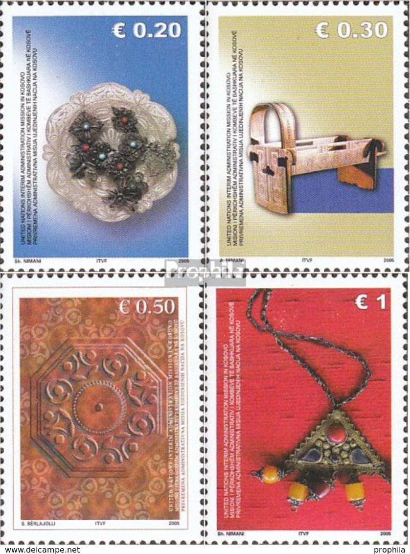 Kosovo 31-34 (kompl.Ausg.) Postfrisch 2005 Kunsthandwerk - Unused Stamps