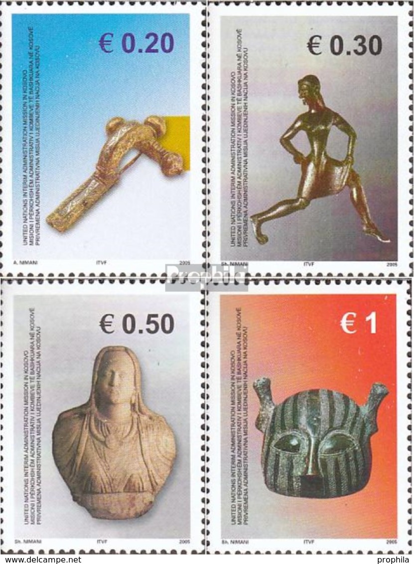 Kosovo 38-41 (kompl.Ausg.) Postfrisch 2005 Archäologische Funde - Neufs