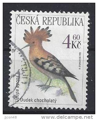 Czech-Republic  1999  Nature Conservation: Hoopoe  (o)  Mi.208 - Used Stamps