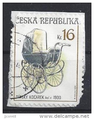 Czech-Republic  2004  Historic Childrens Prams.  (o) - Gebruikt