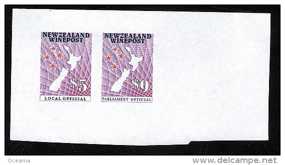 New Zealand Wine Post 2014 Unissued Official Proofs. - Other & Unclassified