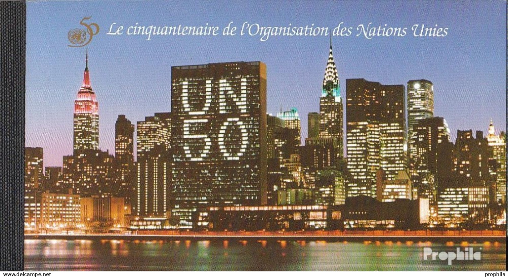 UNO - Genf MH1 (kompl.Ausg.) Postfrisch 1995 50 Jahre UNO - Postzegelboekjes