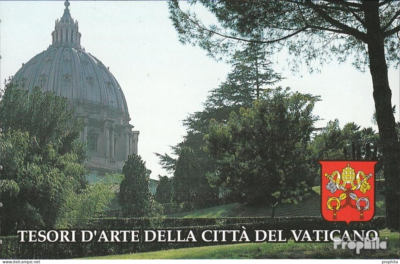 Vatikanstadt MH0-4 (kompl.Ausg.) Postfrisch 1993 Baudenkmäler - Carnets