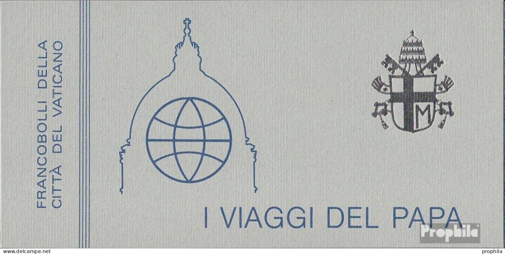 Vatikanstadt MH2 (kompl.Ausg.) Postfrisch 1984 Papstreisen - Carnets
