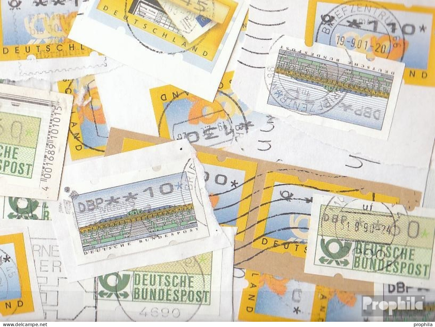 BRD (BR.Deutschland) 100 Gramm Kiloware Gestempelt Automatenmarken - Vrac (max 999 Timbres)