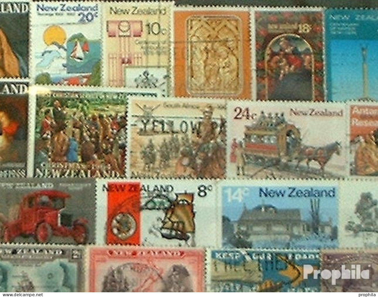 Neuseeland 100 Verschiedene Sondermarken - Collections, Lots & Series