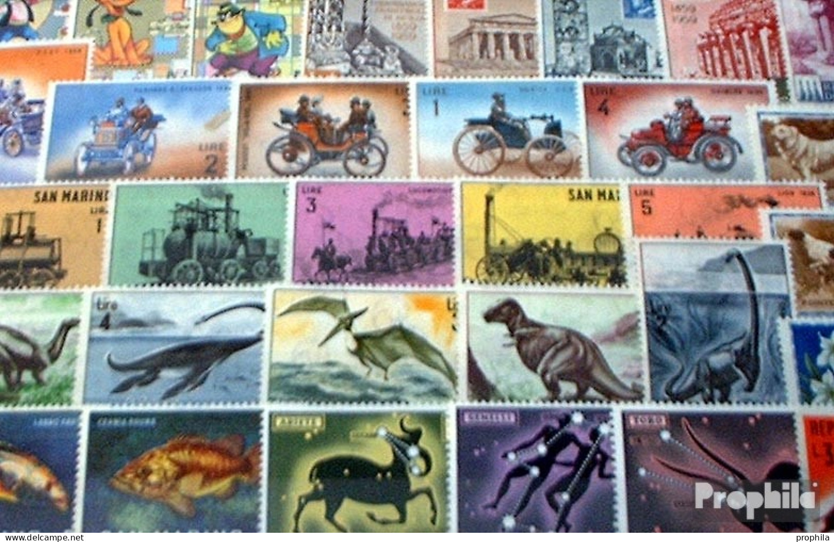 San Marino 100 Verschiedene Marken - Collections, Lots & Séries