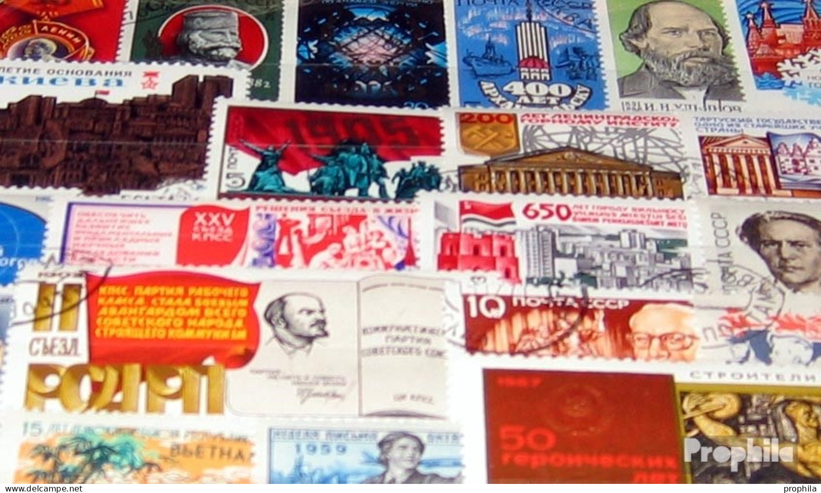 Sowjetunion 200 Verschiedene Sondermarken - Sammlungen