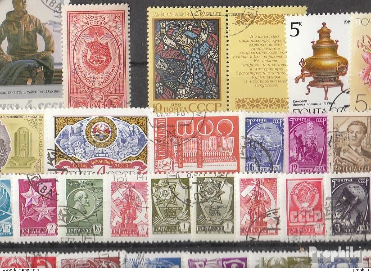 Sowjetunion 50 Verschiedene Marken - Sammlungen