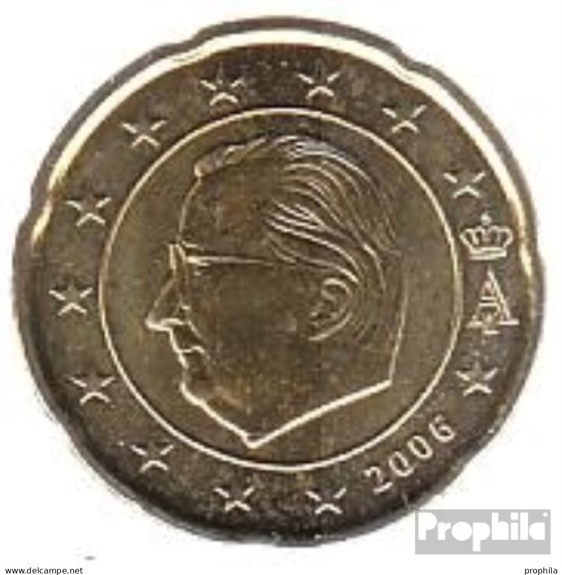 Belgien B 5 2006 Stgl./unzirkuliert Stgl./unzirkuliert 2006 Kursmünze 20 Cent - Bélgica