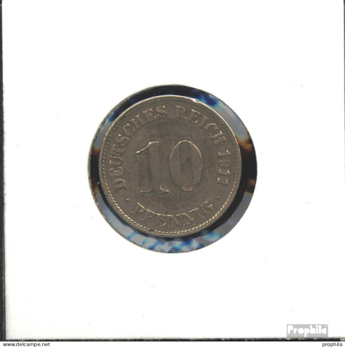 Deutsches Reich Jägernr: 13 1899 D Sehr Schön Kupfer-Nickel Sehr Schön 1899 10 Pfennig Großer Reichsadler - 10 Pfennig